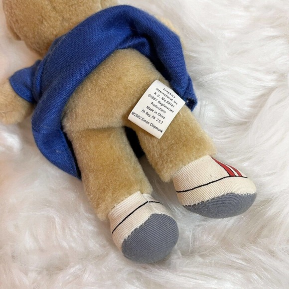 The Chipmunks Burger King SIMON Plush Stuffed Figure Doll Vintage 1987 Alvin Toy - Picture 5 of 8